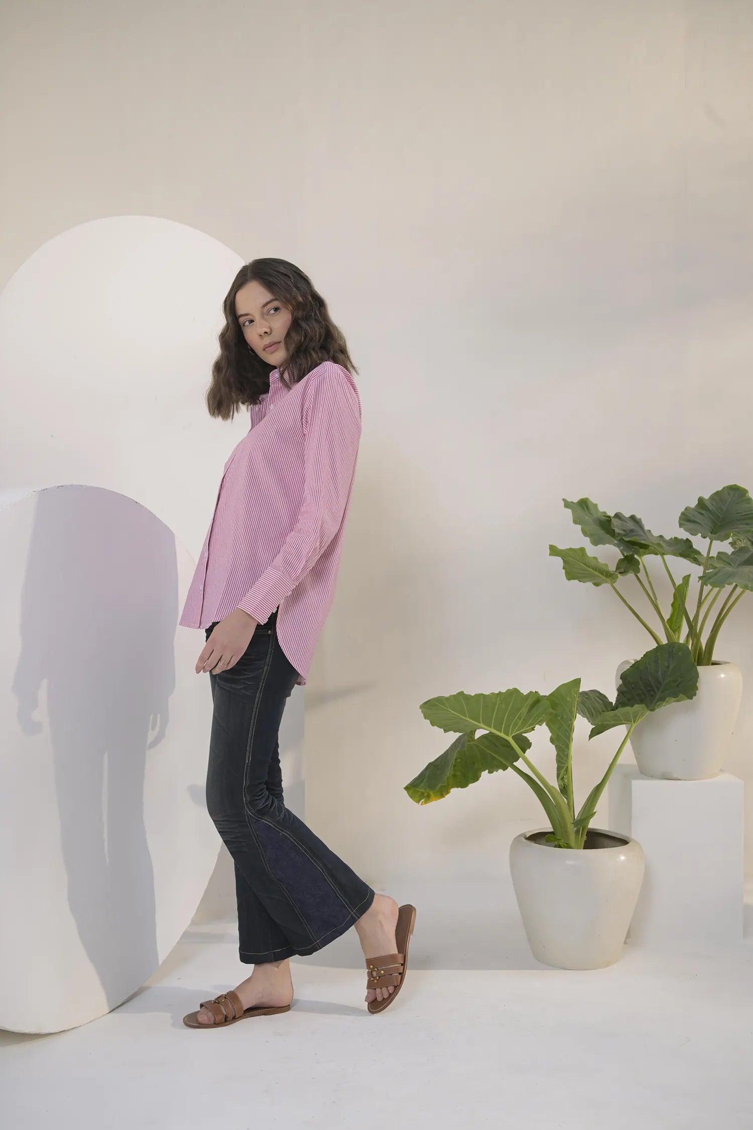 Basic Stripped Shirt - Muggnos