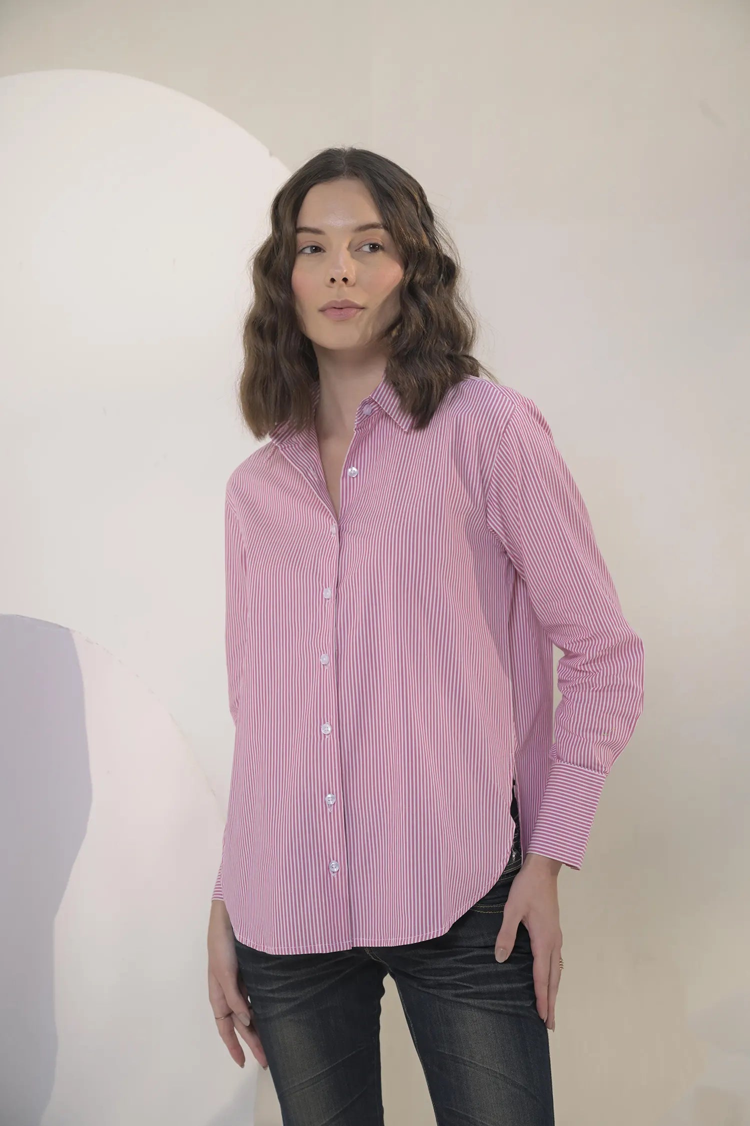 Basic Stripped Shirt - Muggnos