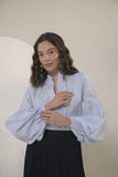 Oxford Shirt with Voluminous Sleeves - Muggnos