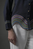 Rainbow Embroidered Shirt - Muggnos