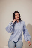 Oxford shirt with Voluminous Sleeves - Muggnos