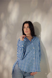 Checked Seersucker Shirt - Muggnos