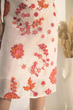 Emboridered Organza Midi Dress - Muggnos