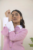 Striped Shirt with Contrast Sleeves - Muggnos