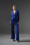 Crystal Embellish Blue Blazer - Muggnos