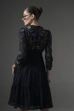 Sequinned Midi Dress - Muggnos