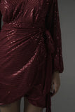 Short Sequinned Dress - Muggnos