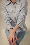 Oxford Shirt with Pearl Buttons - Muggnos